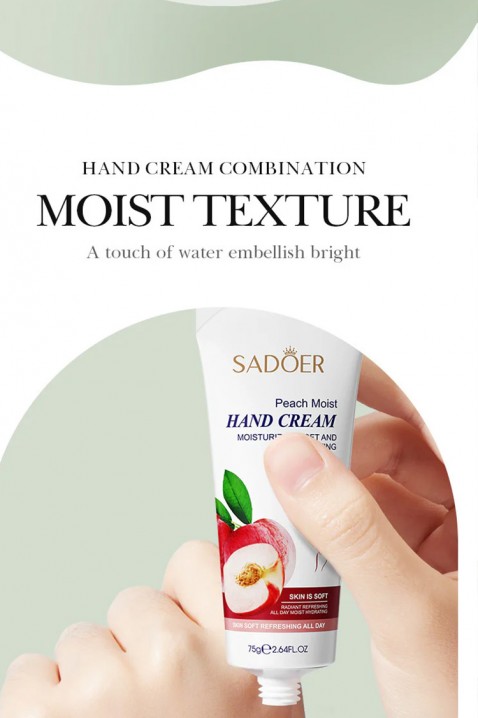 Крем за ръце SADOER Hand Cream PEACHIVET.BG - Твоят онлайн бутик.