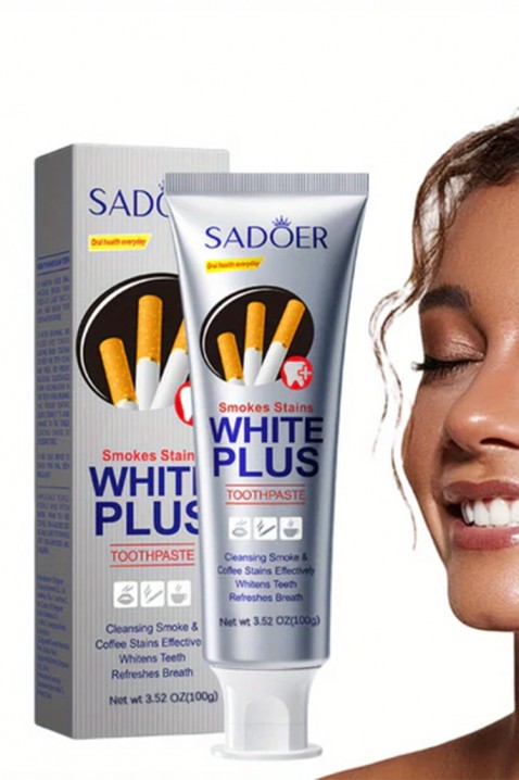 Избелваща паста SADOER White PlusIVET.BG - Твоят онлайн бутик.