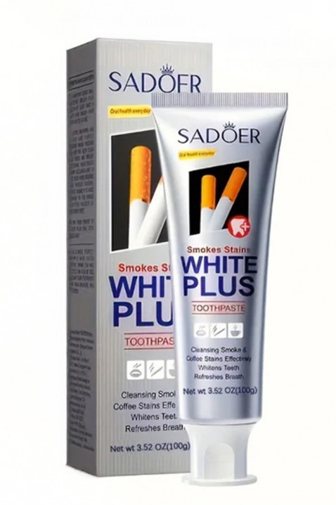 Избелваща паста SADOER White PlusIVET.BG - Твоят онлайн бутик.