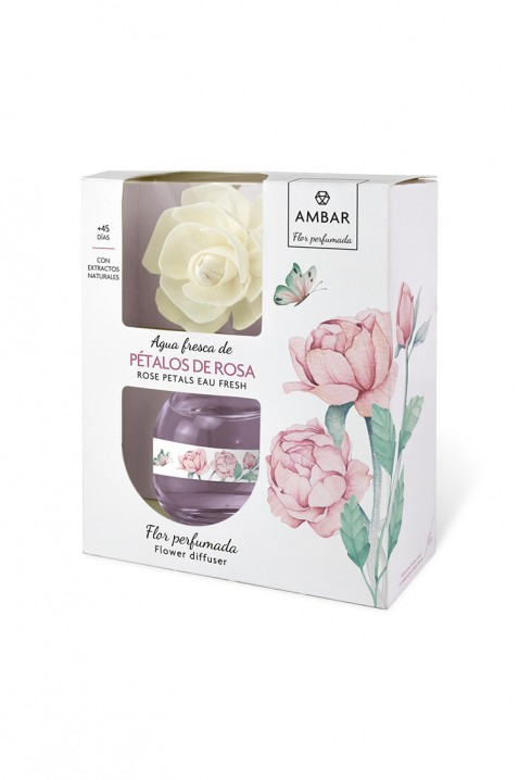 Дифузер с цвете SOLMY ROSA 60 ml, Цвят: лилав, IVET.BG - Твоят онлайн бутик.