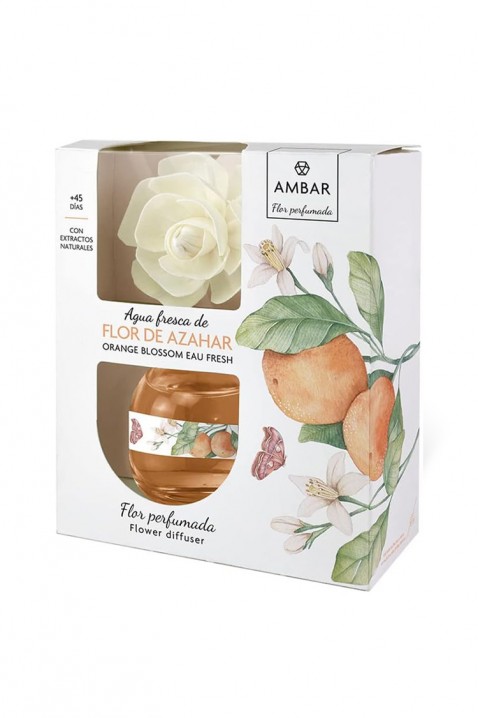 Дифузер с цвете SOLMY ORANGE 60 ml, Цвят: оранжев, IVET.BG - Твоят онлайн бутик.