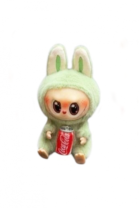 Аксесоар за чанта LABUBU COCA COLAGREEN, Цвят: зелен, IVET.BG - Твоят онлайн бутик.