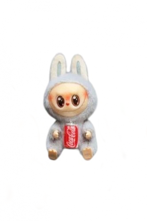 Аксесоар за чанта LABUBU COCA COLA WHITE, Цвят: бял, IVET.BG - Твоят онлайн бутик.