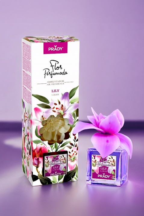 Дифузер с цвете PRADY LILY 90 ml, Цвят: лилав, IVET.BG - Твоят онлайн бутик.