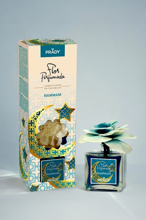 Дифузер с цвете PRADY HAMMAM 90 ml, Цвят: син, IVET.BG - Твоят онлайн бутик.
