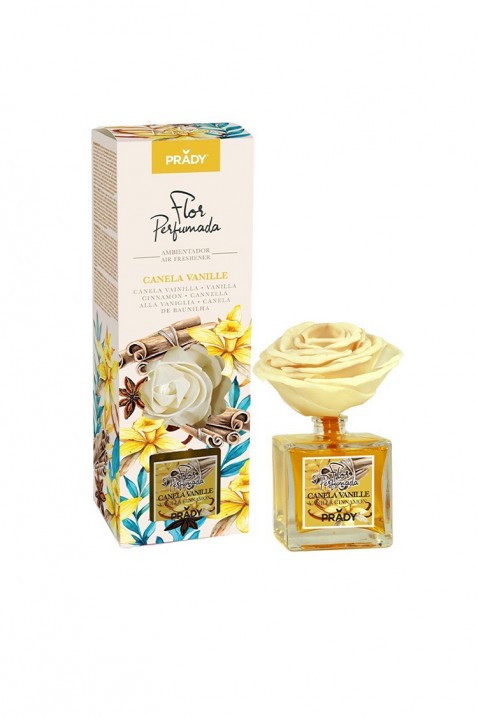 Дифузер с цвете FLOSY CANELA VANILLE 90 ml, Цвят: екрю, IVET.BG - Твоят онлайн бутик.