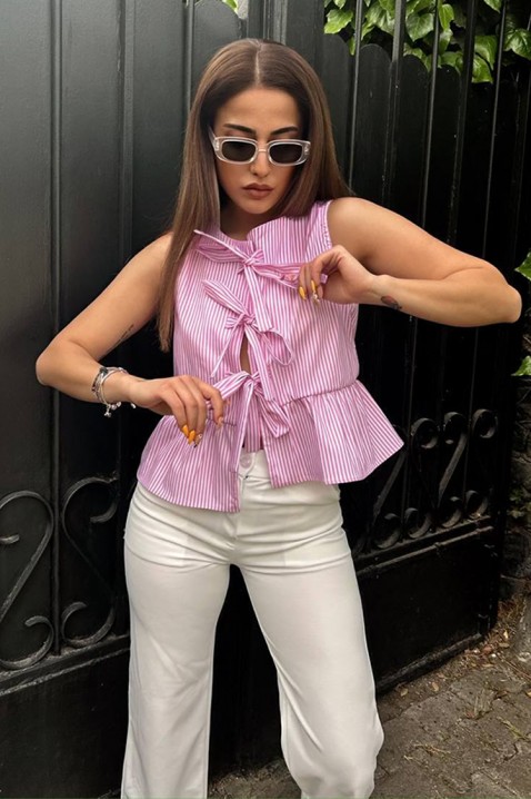 Топ ALTERZOVA PINK, Цвят: розов, IVET.BG - Твоят онлайн бутик.