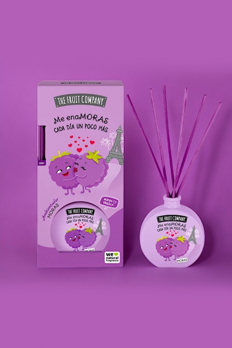Ароматни пръчици FRUITY BLACKBERRIES 40 ml, Цвят: лилав, IVET.BG - Твоят онлайн бутик.