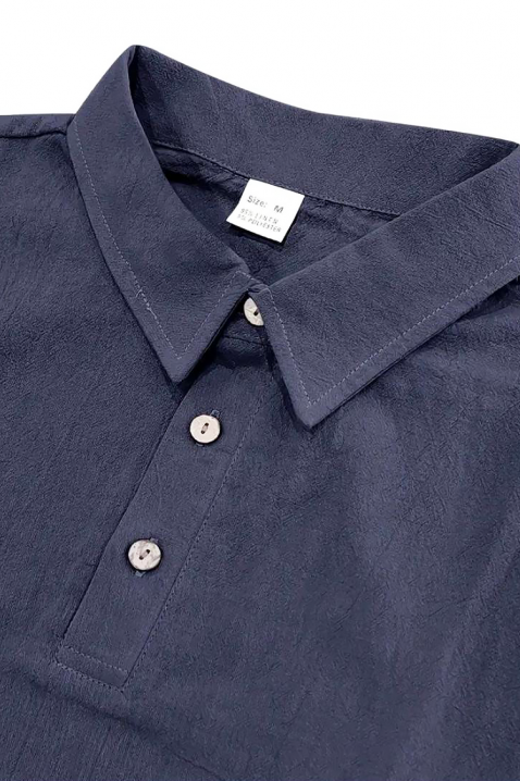 Мъжки комплект BESTELO NAVY, Цвят: тъмносин, IVET.BG - Твоят онлайн бутик.