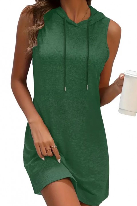 Рокля SPORTANA GREEN, Цвят: зелен, IVET.BG - Твоят онлайн бутик.