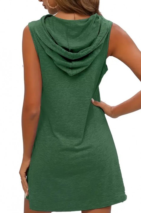 Рокля SPORTANA GREEN, Цвят: зелен, IVET.BG - Твоят онлайн бутик.