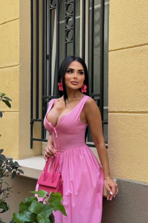 Рокля TAGIZA PINK, Цвят: розов, IVET.BG - Твоят онлайн бутик.