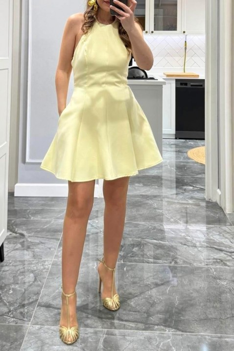 Рокля PLUSORZA YELLOW, Цвят: жълт, IVET.BG - Твоят онлайн бутик.