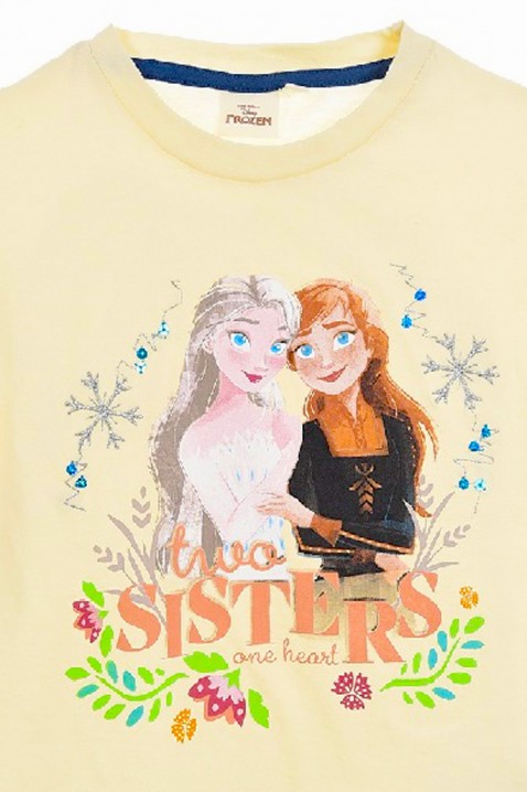 Тениска SISTERSFOR ECRU, Цвят: екрю, IVET.BG - Твоят онлайн бутик.