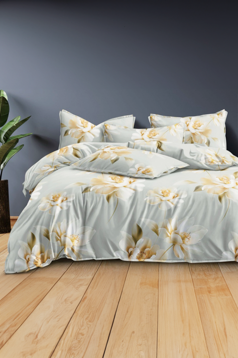 Спален комплект KORFINA 180x200 cm памук - 4 части, Цвят: многоцветен, IVET.BG - Твоят онлайн бутик.