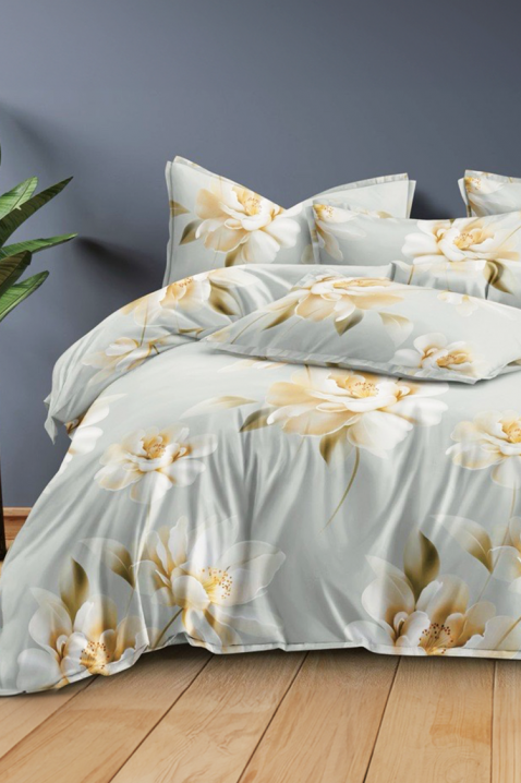 Спален комплект KORFINA 180x200 cm памук - 4 части, Цвят: многоцветен, IVET.BG - Твоят онлайн бутик.