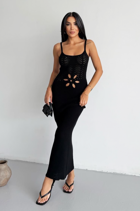 Рокля HOTTINA BLACK, Цвят: черен, IVET.BG - Твоят онлайн бутик.