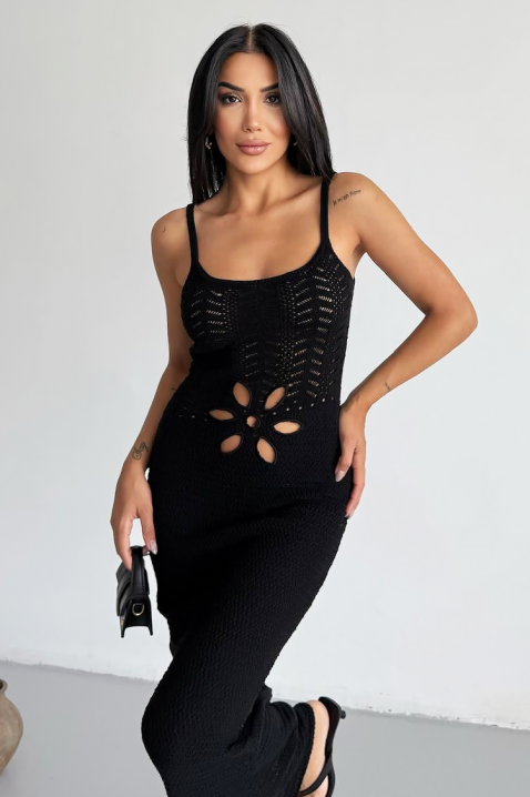 Рокля HOTTINA BLACK, Цвят: черен, IVET.BG - Твоят онлайн бутик.