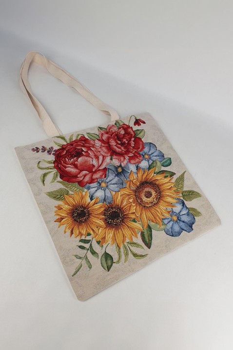 Дамска чанта SUNFLOWERITA, Цвят: беж, IVET.BG - Твоят онлайн бутик.