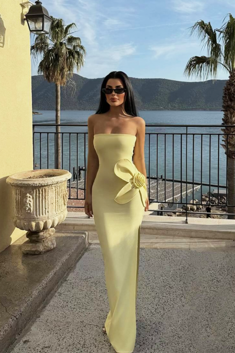 Рокля LORTY YELLOW, Цвят: червен, IVET.BG - Твоят онлайн бутик.