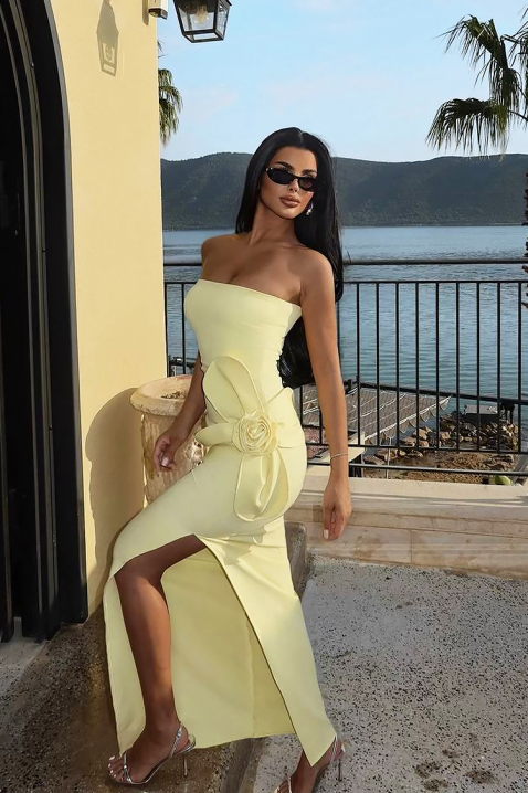 Рокля LORTY YELLOW, Цвят: червен, IVET.BG - Твоят онлайн бутик.