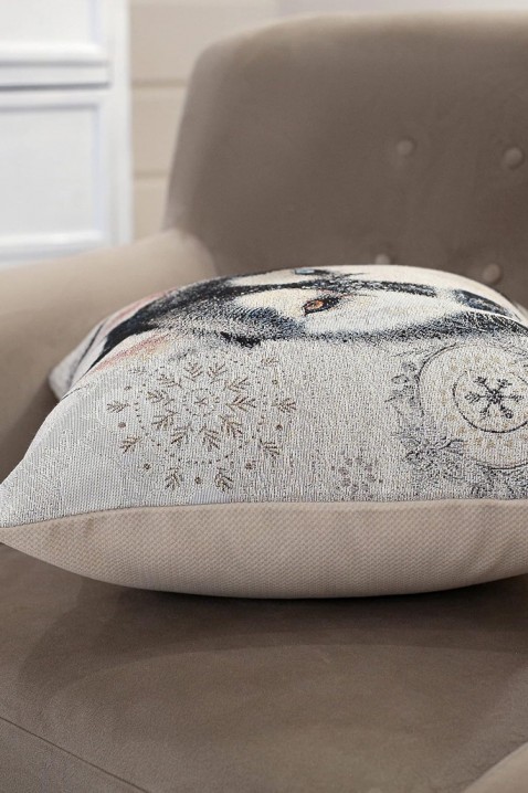 Калъфка за възглавница MOLXEZA 42х42 cm, Цвят: екрю, IVET.BG - Твоят онлайн бутик.