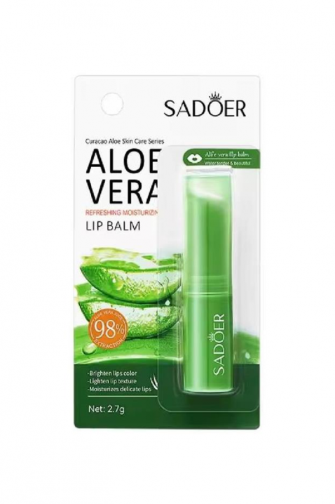 Балсам за устни SADOER Aloe Lip BalmIVET.BG - Твоят онлайн бутик.