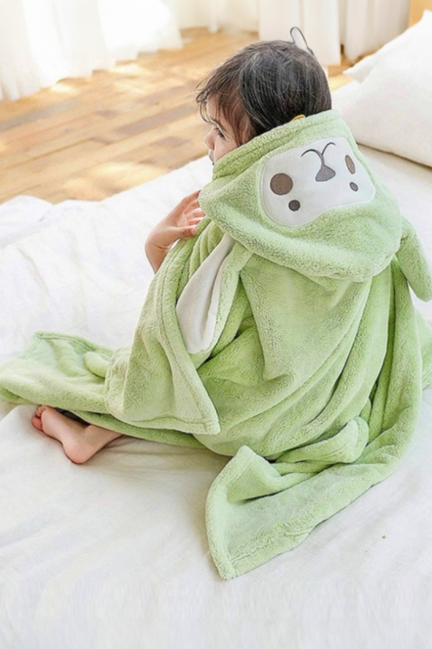 Детска хавлия COMFYLAND GREEN, Цвят: зелен, IVET.BG - Твоят онлайн бутик.