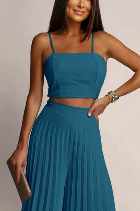 Комплект ZAMYARKA TURQUOISE, Цвят: тюркоаз, IVET.BG - Твоят онлайн бутик.