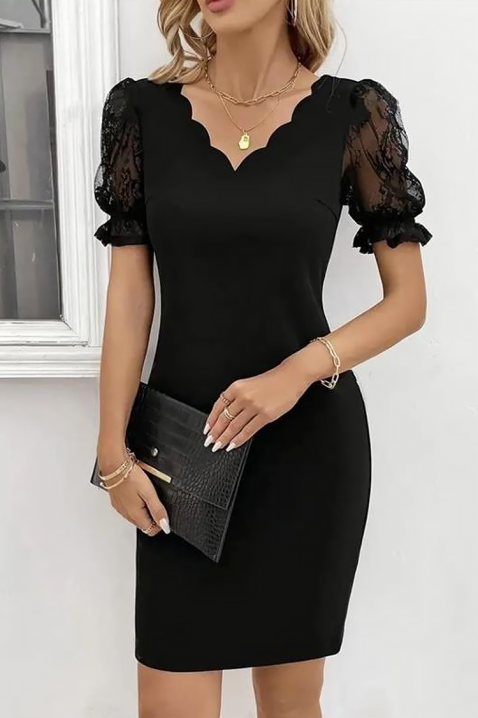 Рокля JOBELFA BLACK, Цвят: черен, IVET.BG - Твоят онлайн бутик.