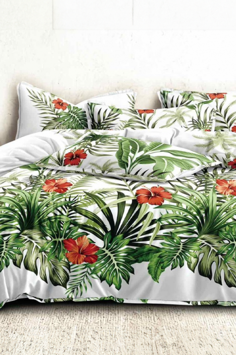 Спален комплект SRONEXA 200x220 cm памук - 4 части, Цвят: многоцветен, IVET.BG - Твоят онлайн бутик.