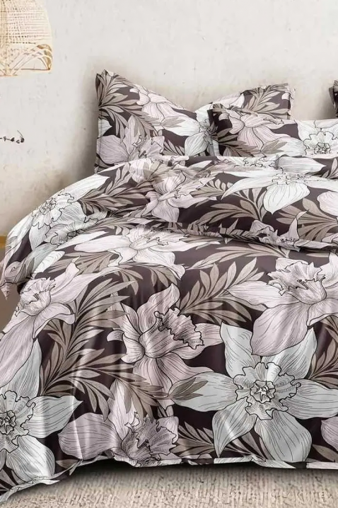 Спален комплект ELMORFIA 200x220 cm памук - 4 части, Цвят: многоцветен, IVET.BG - Твоят онлайн бутик.
