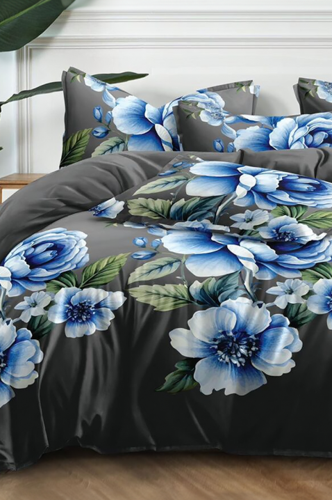 Спален комплект ZRIOFEXA 200x220 cm памук - 4 части, Цвят: многоцветен, IVET.BG - Твоят онлайн бутик.