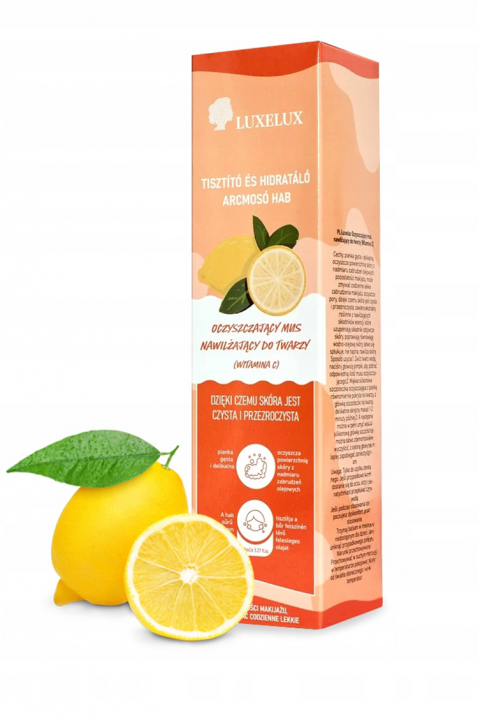 Почистващa пяна LUXELUX Cleansing Foam LEMONIVET.BG - Твоят онлайн бутик.