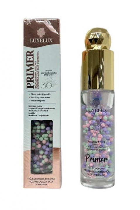 Основа за грим LUXELUX Primer Pearl BrightenIVET.BG - Твоят онлайн бутик.