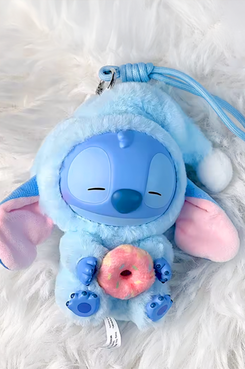 Плюшена висулка SLEEPY DONUT, Цвят: светлосин, IVET.BG - Твоят онлайн бутик.