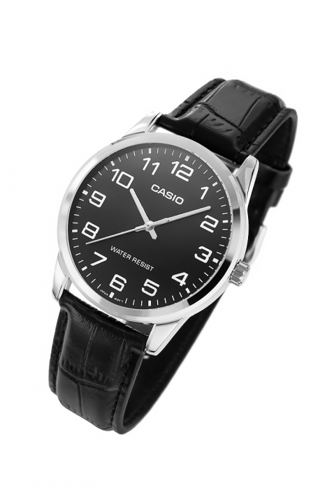 Мъжки часовник CASIO MTP-V001L-1BUDF, Цвят: черен, IVET.BG - Твоят онлайн бутик.