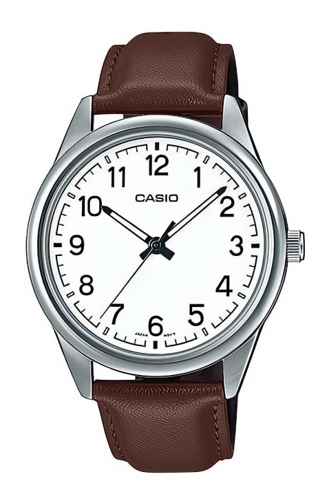 Мъжки часовник CASIO MTP-V005L-7B4UDF, Цвят: кафяв, IVET.BG - Твоят онлайн бутик.