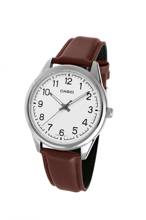 Мъжки часовник CASIO MTP-V005L-7B4UDF, Цвят: кафяв, IVET.BG - Твоят онлайн бутик.