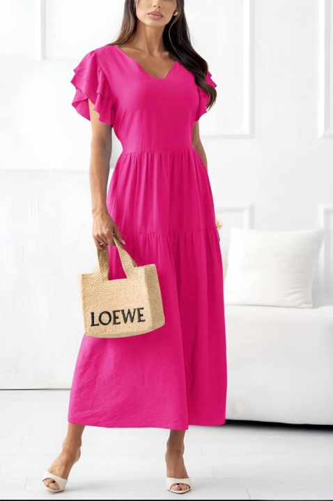 Рокля ESMELIRVA PINK, Цвят: розов, IVET.BG - Твоят онлайн бутик.