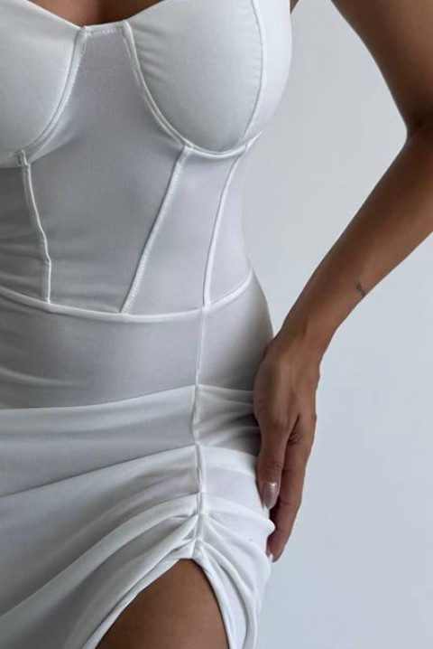 Рокля HERBANA WHITE, Цвят: бял, IVET.BG - Твоят онлайн бутик.