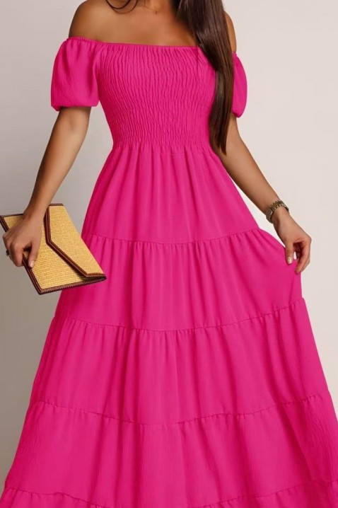 Рокля GODNELA FUCHSIA, Цвят: фуксия, IVET.BG - Твоят онлайн бутик.