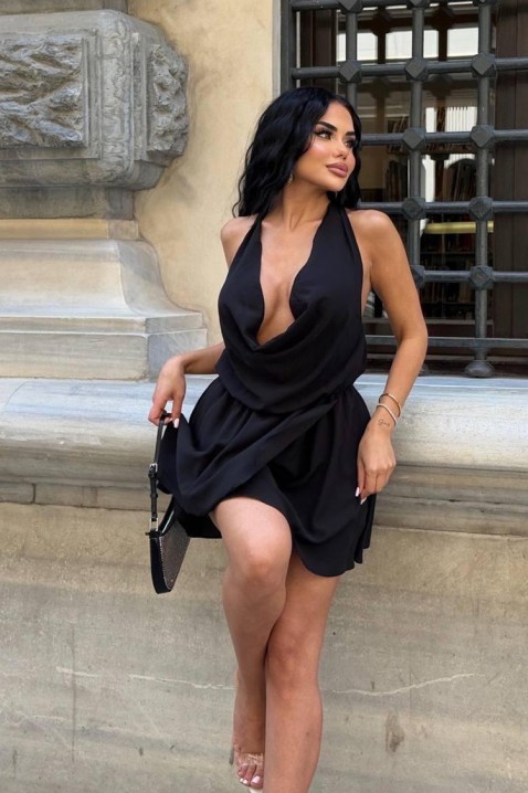Рокля BELZIRVA BLACK, Цвят: черен, IVET.BG - Твоят онлайн бутик.