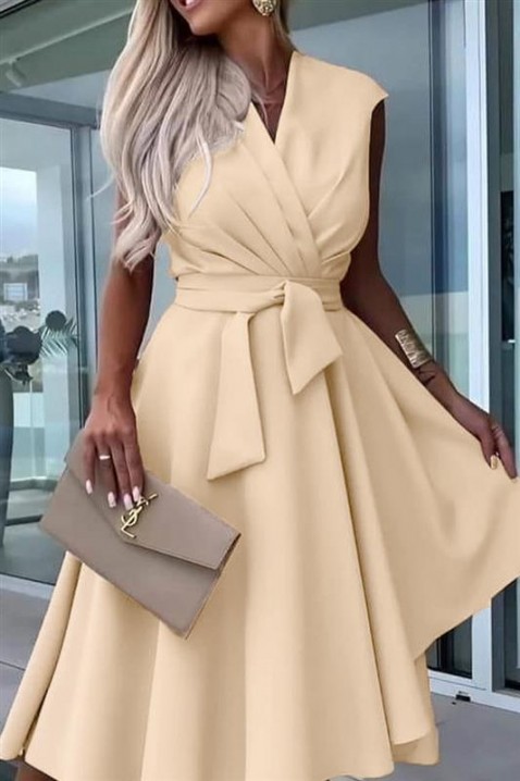 Рокля MORTELDA BEIGE, Цвят: беж, IVET.BG - Твоят онлайн бутик.