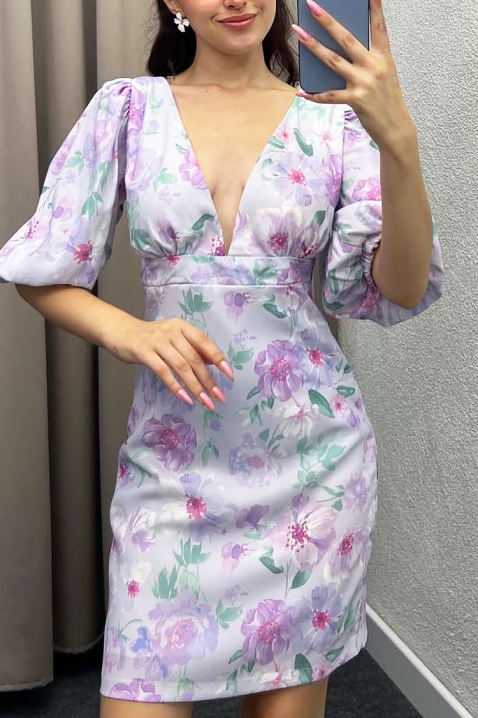 Рокля SILVIANA, Цвят: многоцветен, IVET.BG - Твоят онлайн бутик.