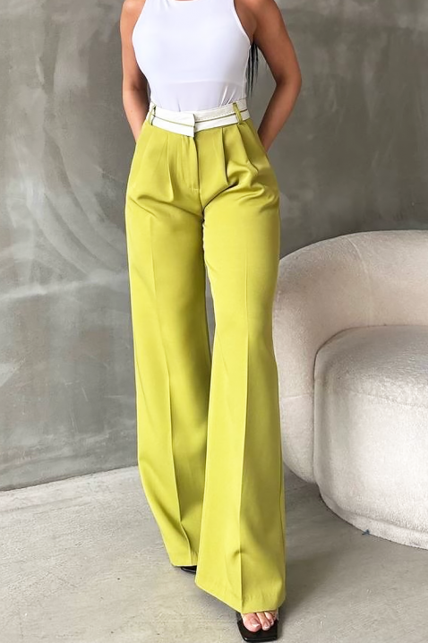 Панталон ILVERSA YELLOW, Цвят: жълт, IVET.BG - Твоят онлайн бутик.