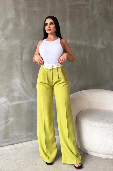 Панталон ILVERSA YELLOW, Цвят: жълт, IVET.BG - Твоят онлайн бутик.
