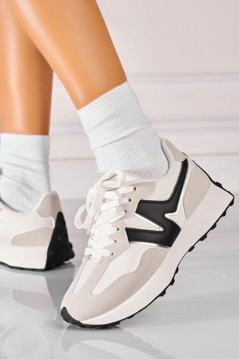 Дамски маратонки HETOLZA BEIGE, Цвят: беж, IVET.BG - Твоят онлайн бутик.