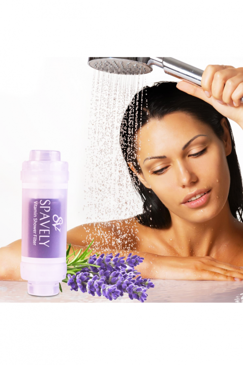Филтър за душ SPAVELY LAVANDER с аромат на лавандулаIVET.BG - Твоят онлайн бутик.