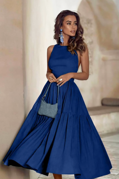 Рокля TILMERA BLUE, Цвят: син, IVET.BG - Твоят онлайн бутик.